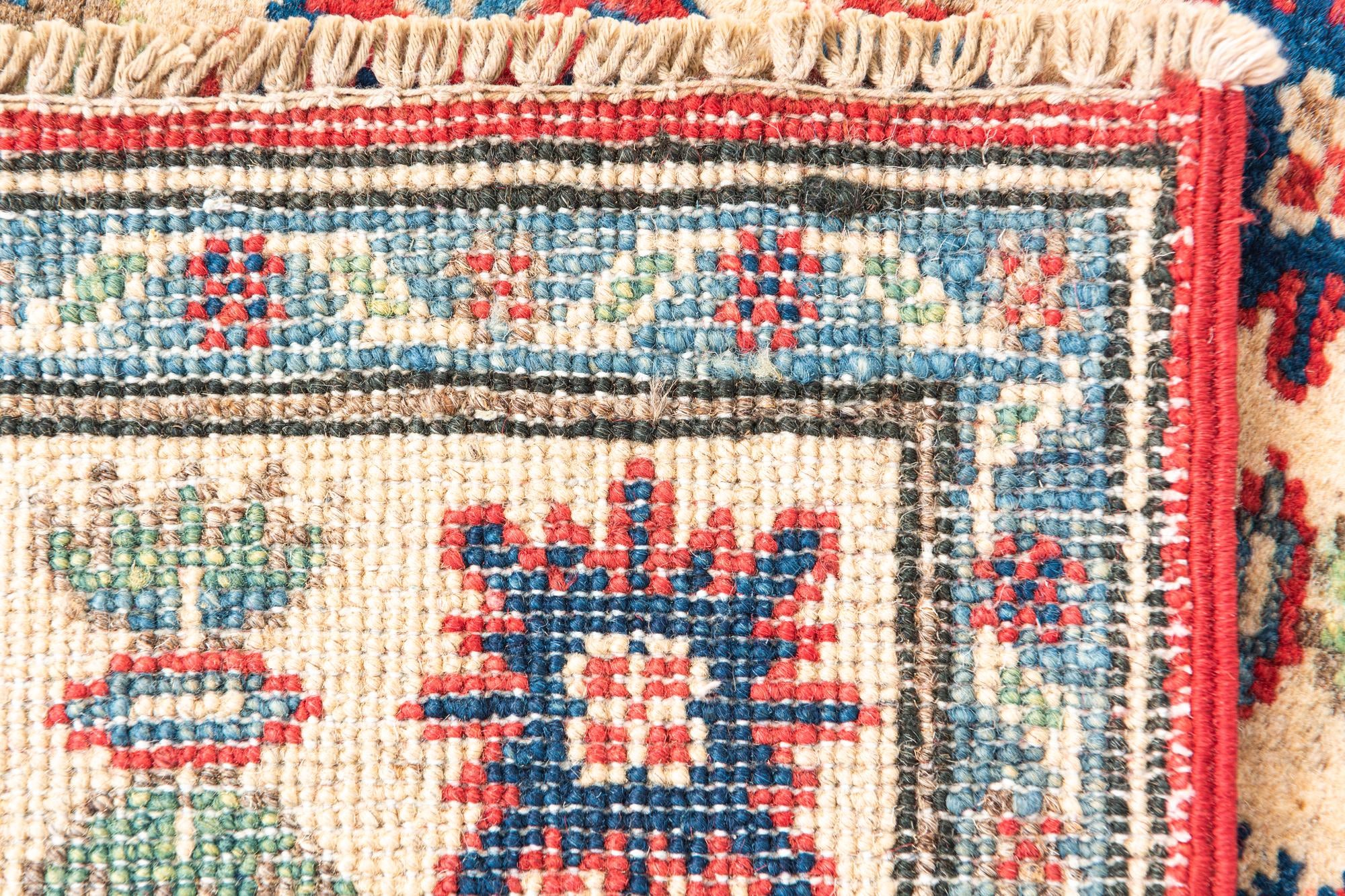 2' 7 x 4' 2 Hand Knotted Kazak Rug