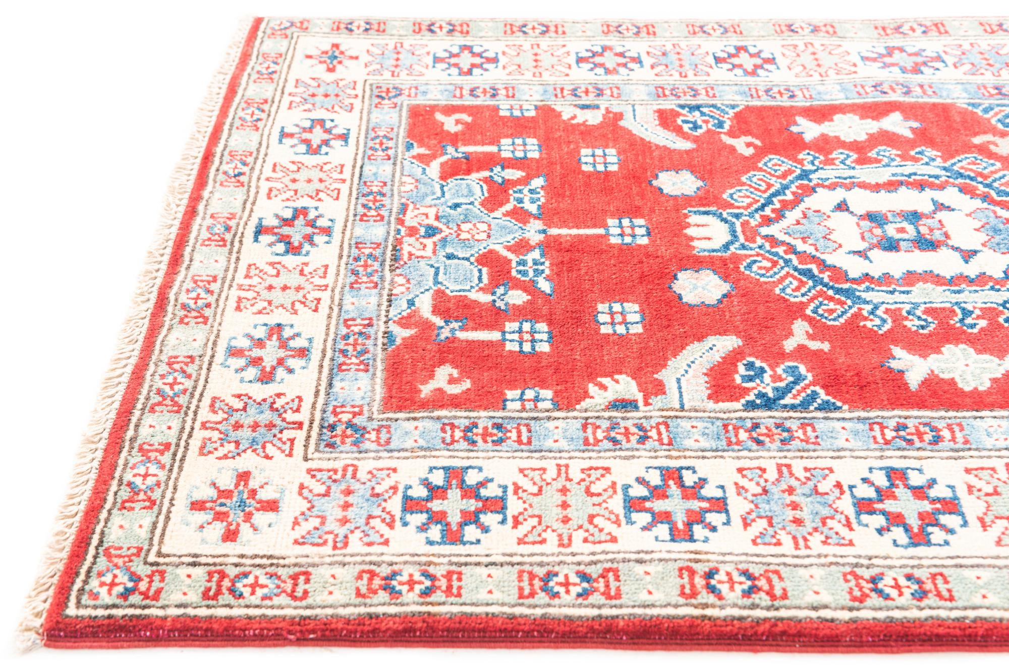 2' 9 x 4' 3 Hand Knotted Kazak Rug