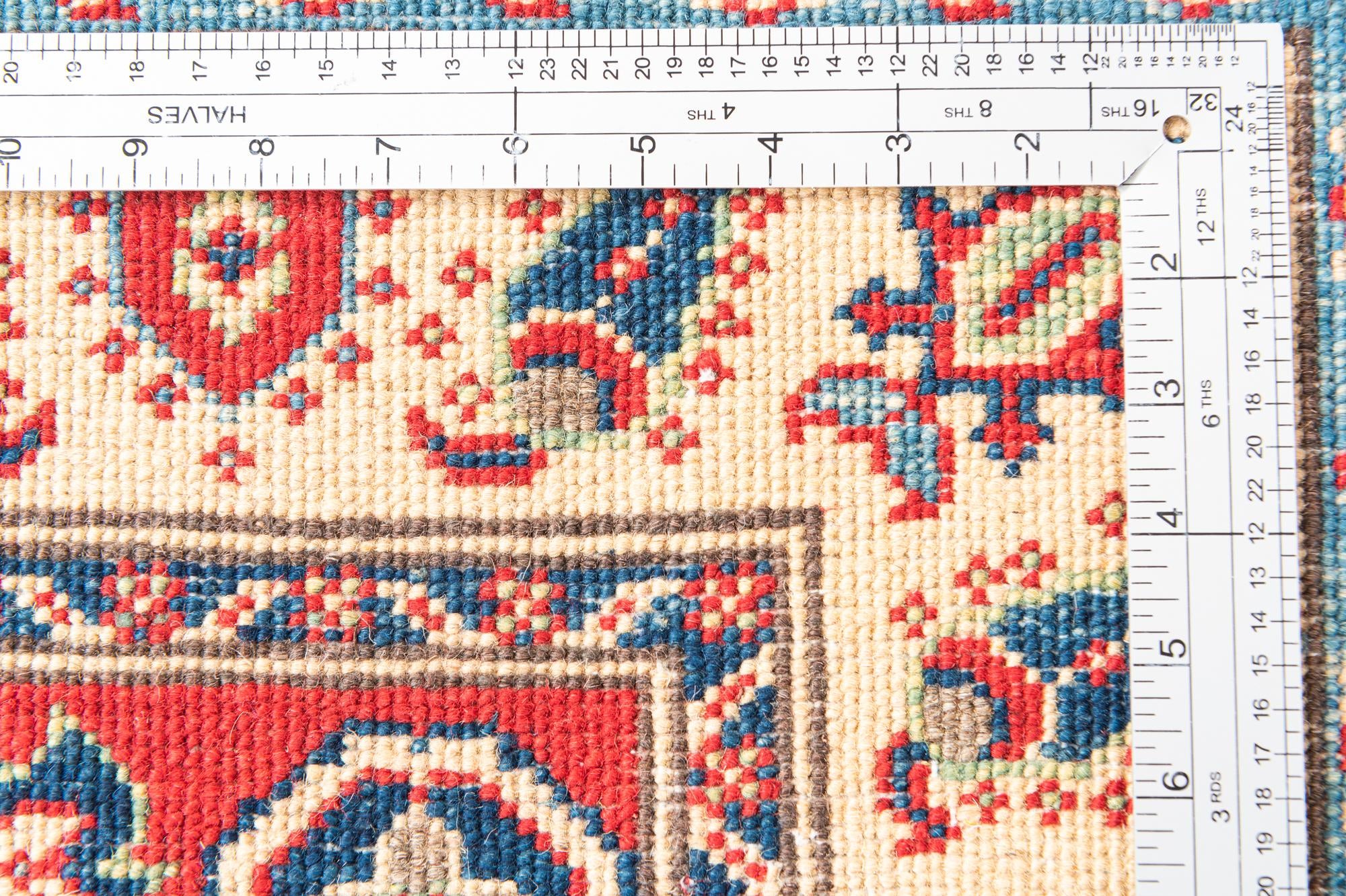 2' 9 x 4' Hand Knotted Kazak Rug