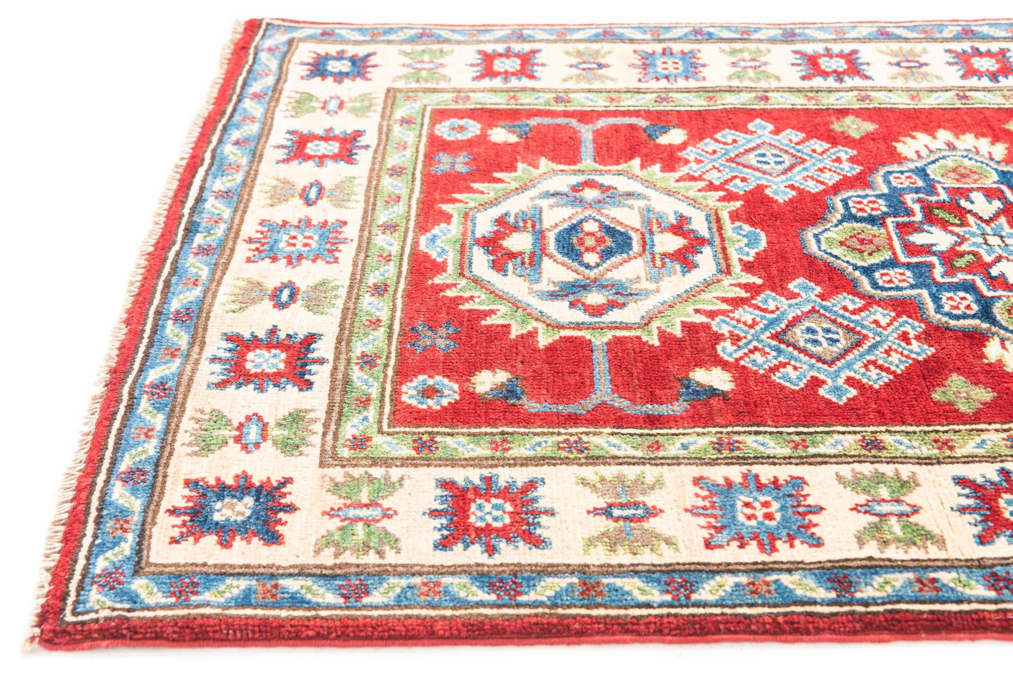 2' 7 x 4' 3 Hand Knotted Kazak Rug