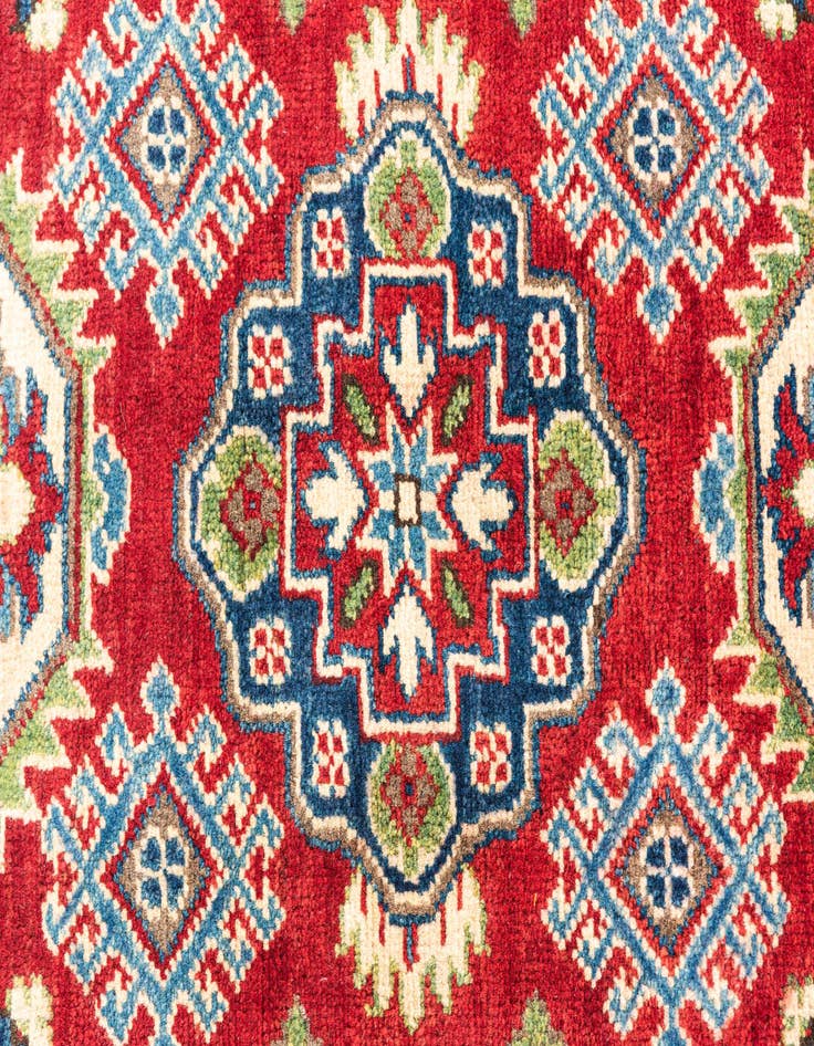 Detail image of 2' 7 x 4' 3  Hand Knotted Kazak Rug