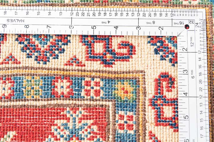 2' 7 x 4' Hand Knotted Kazak Rug