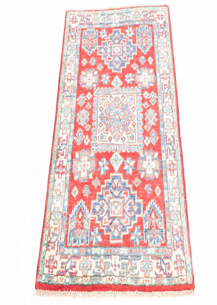 2' 7 x 4' 3 Hand Knotted Kazak Rug