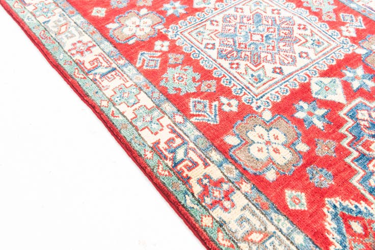 Detail image of 2' 7 x 4' 3 Hand Knotted Kazak Rug