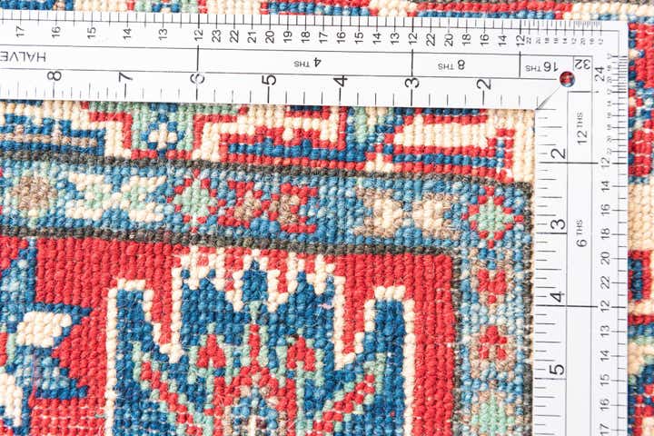 2' 7 x 4' 3 Hand Knotted Kazak Rug