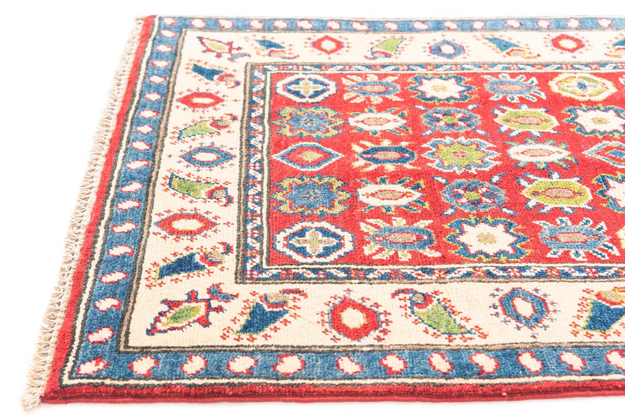 2' 6 x 4' 2 Hand Knotted Kazak Rug