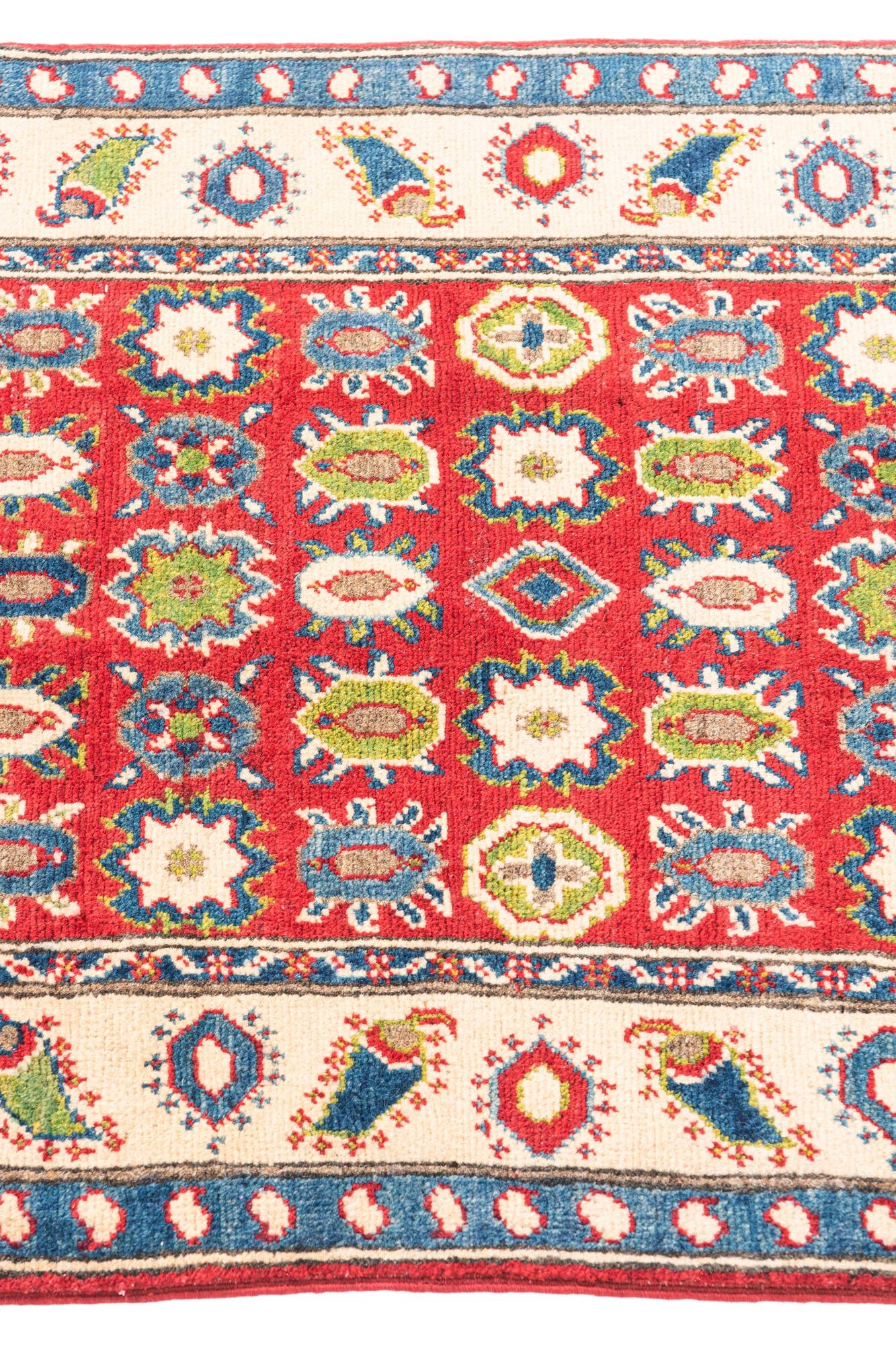2' 6 x 4' 2 Hand Knotted Kazak Rug