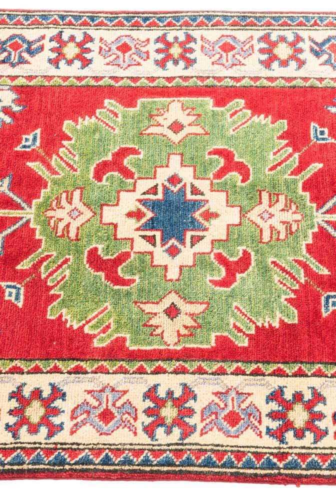 2' 7 x 4' 1 Hand Knotted Kazak Rug