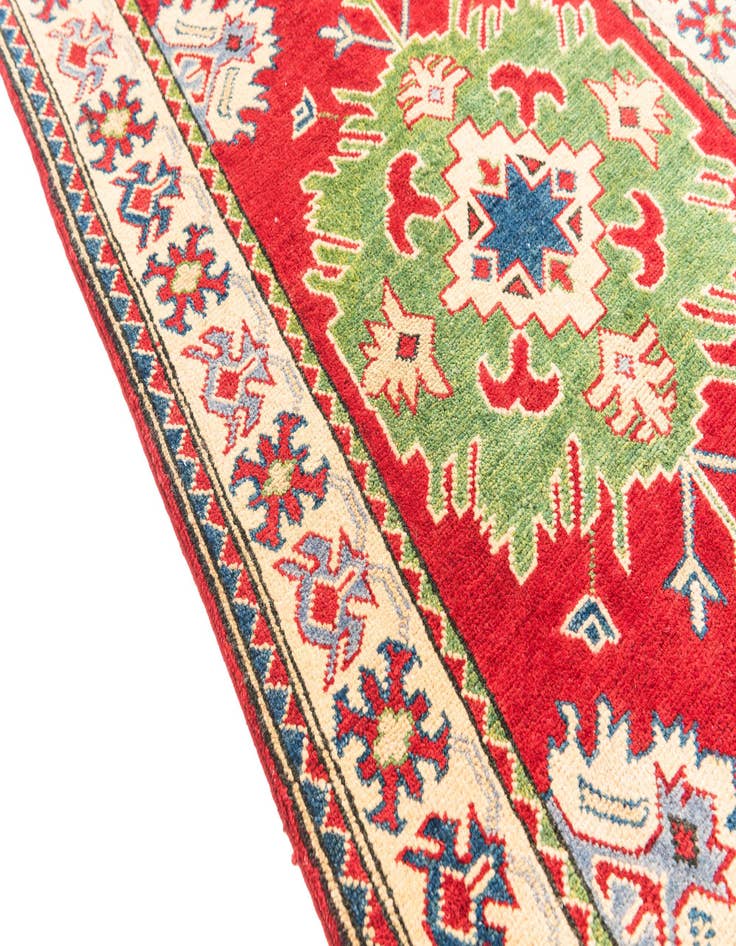 Detail image of 2' 7 x 4' 1  Hand Knotted Kazak Rug