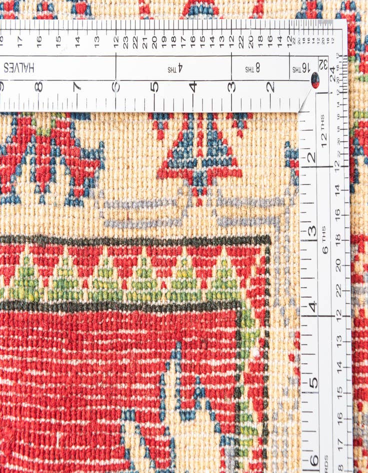 Detail image of 2' 7 x 4' 1  Hand Knotted Kazak Rug