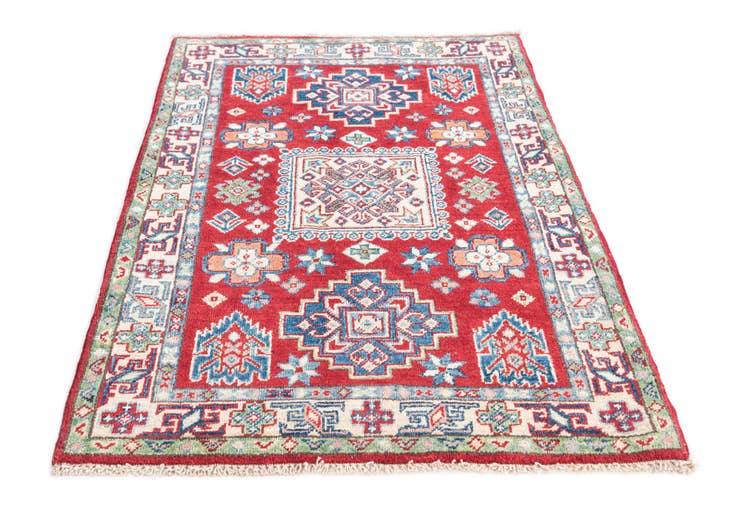 Detail image of 2' 10 x 4' 2 Hand Knotted Kazak Rug