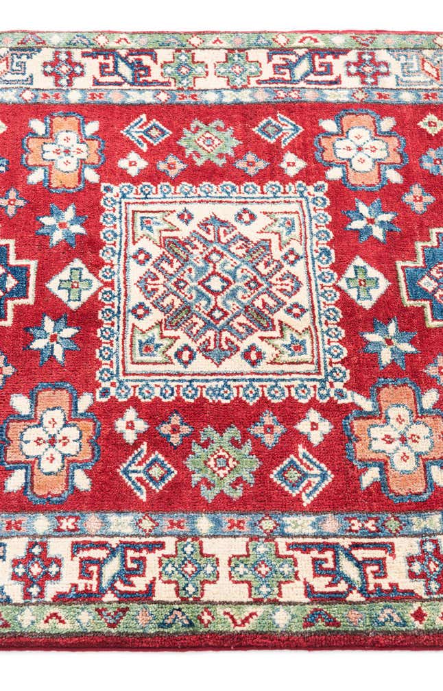 2' 10 x 4' 2 Hand Knotted Kazak Rug