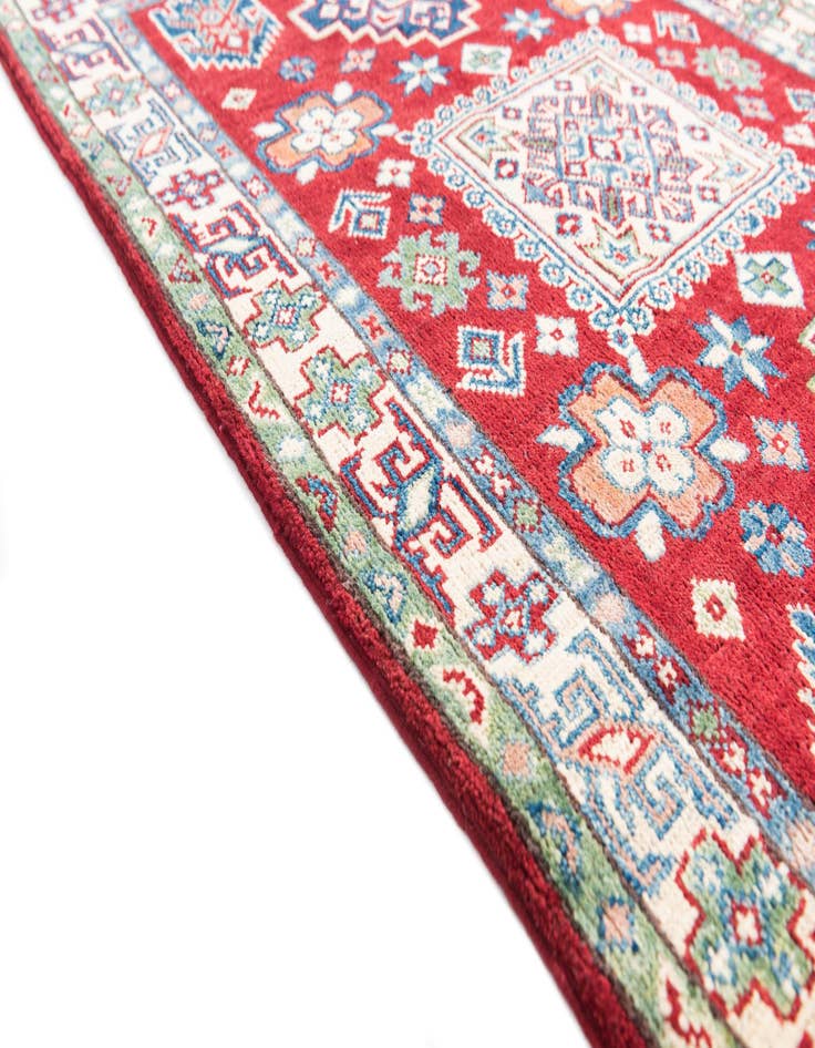 Detail image of 2' 10 x 4' 2  Hand Knotted Kazak Rug