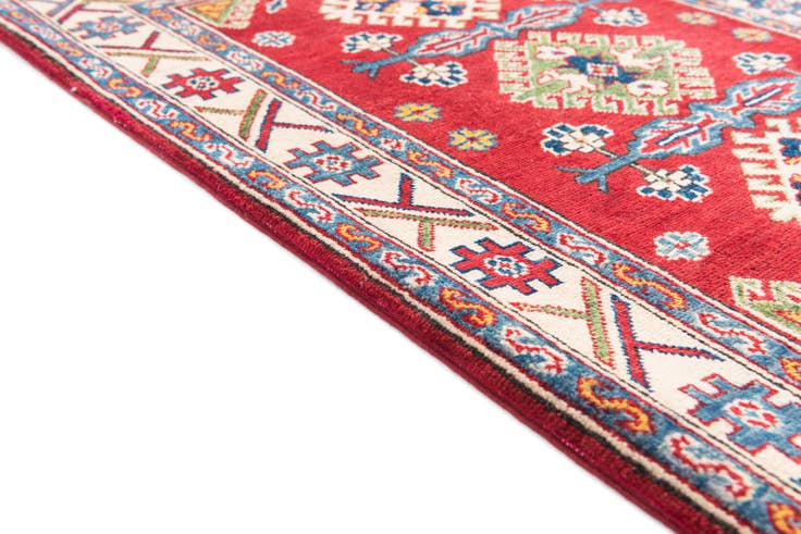 Detail image of 2' 10 x 4' Hand Knotted Kazak Rug