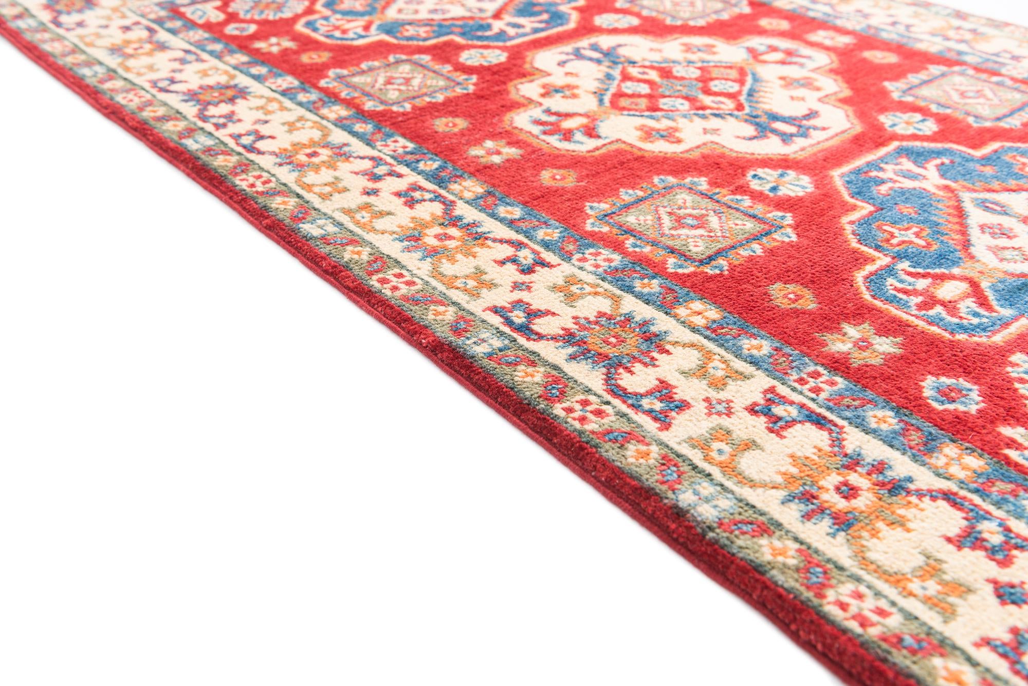 2' 7 x 4' 3 Hand Knotted Kazak Rug