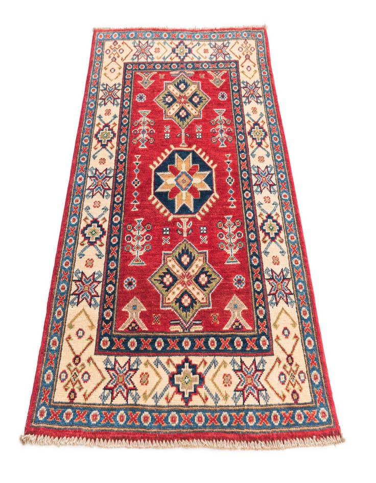 Detail image of 2' 7 x 4' 1  Hand Knotted Kazak Rug