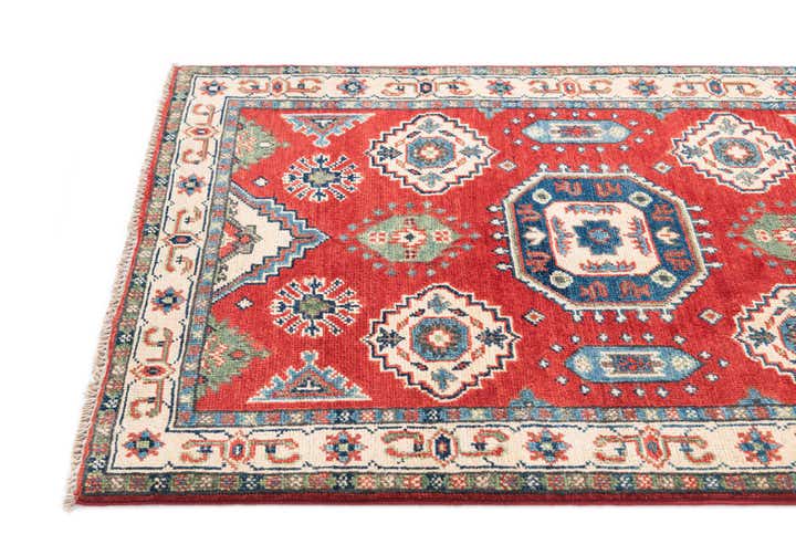 2' 9 x 4' 2 Hand Knotted Kazak Rug
