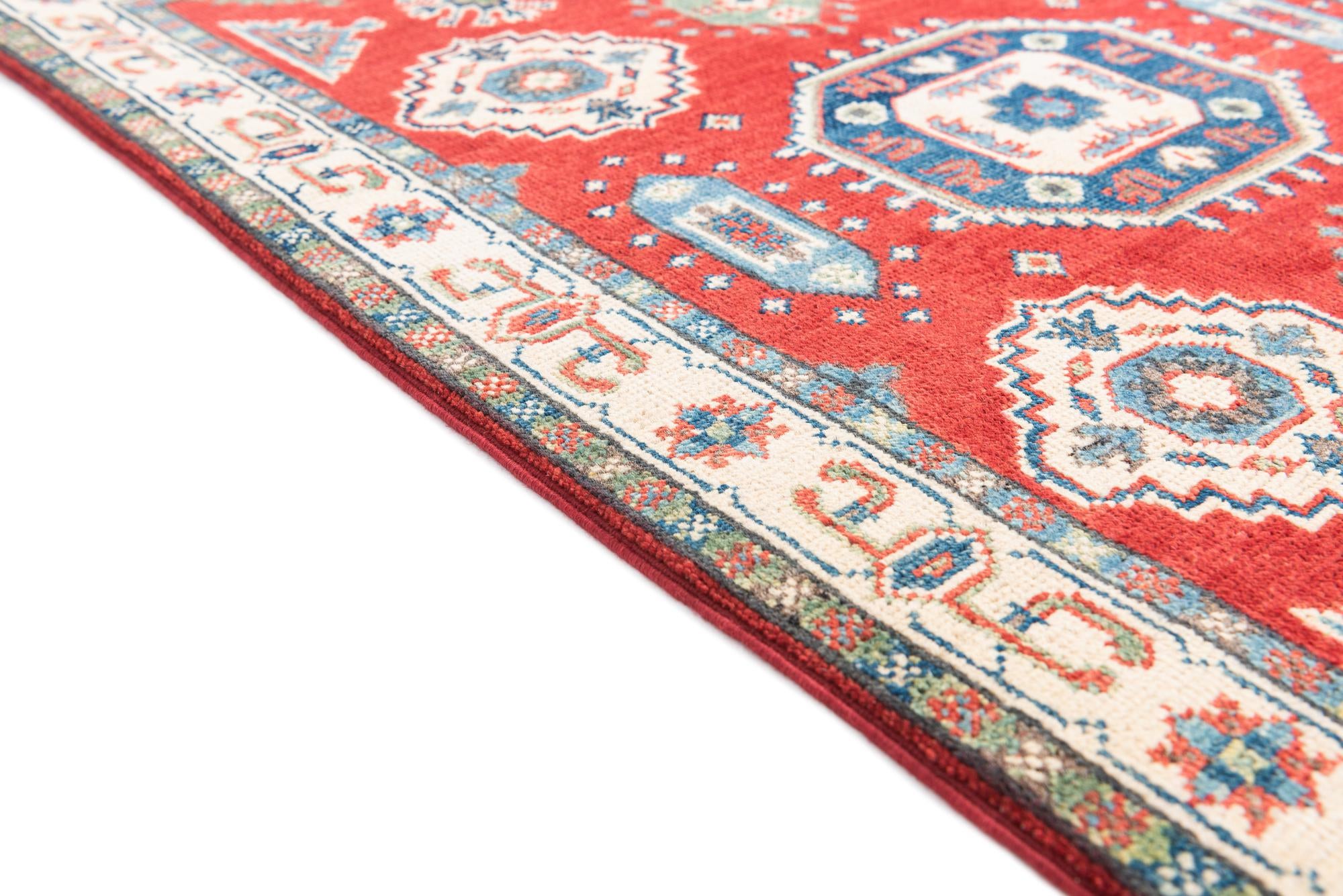 2' 9 x 4' 2 Hand Knotted Kazak Rug