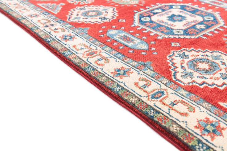 Detail image of 2' 9 x 4' 2 Hand Knotted Kazak Rug