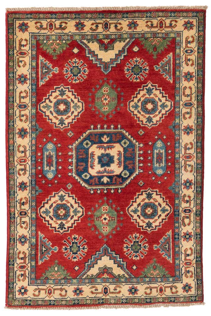 2' 9 x 4' 2 Hand Knotted Kazak Rug