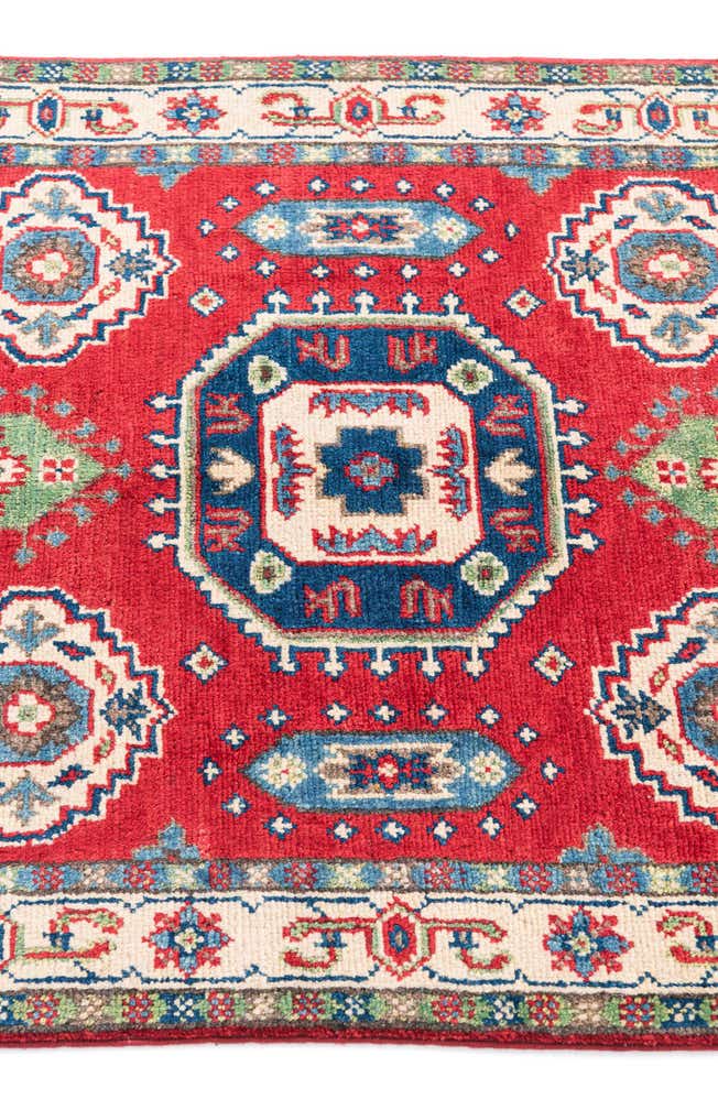 2' 7 x 4' 2 Hand Knotted Kazak Rug