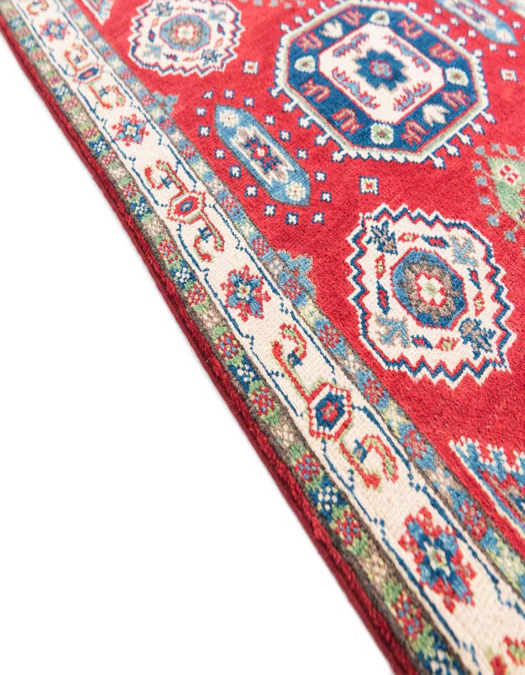 Detail image of 2' 7 x 4' 2  Hand Knotted Kazak Rug