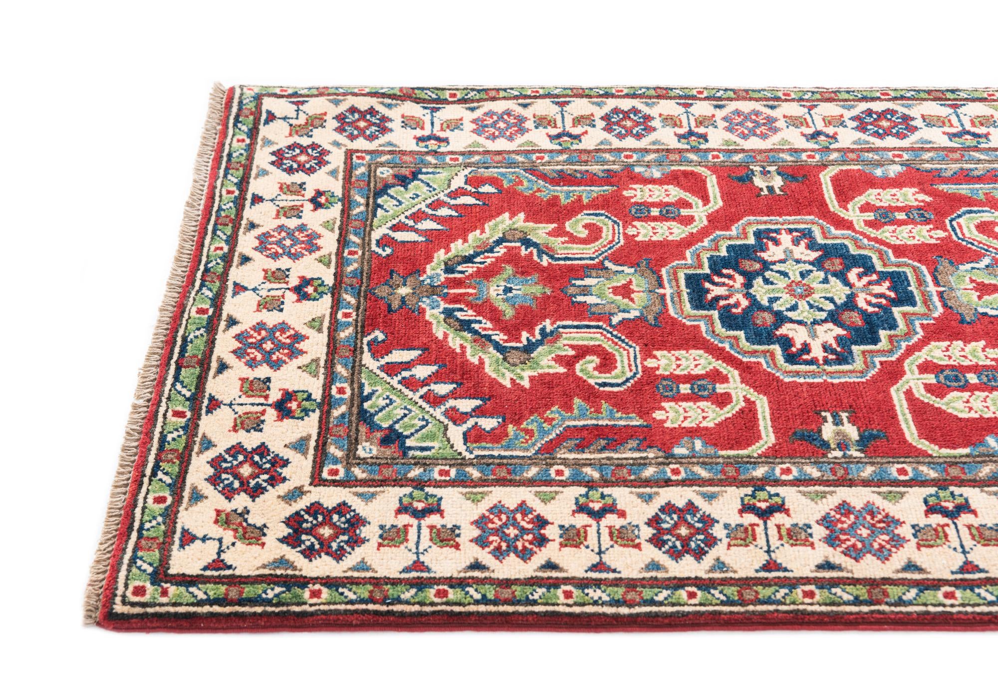 2' 8 x 4' 2 Hand Knotted Kazak Rug