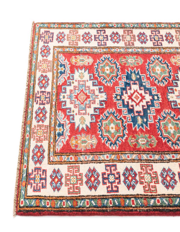 Detail image of 2' 9 x 4' 3 Hand Knotted Kazak Rug