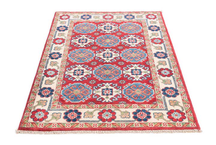 2' 9 x 4' Hand Knotted Kazak Rug
