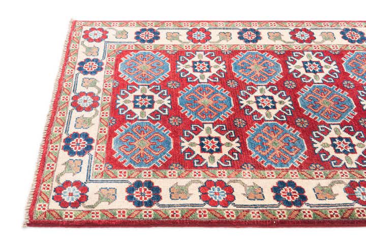 2' 9 x 4' Hand Knotted Kazak Rug