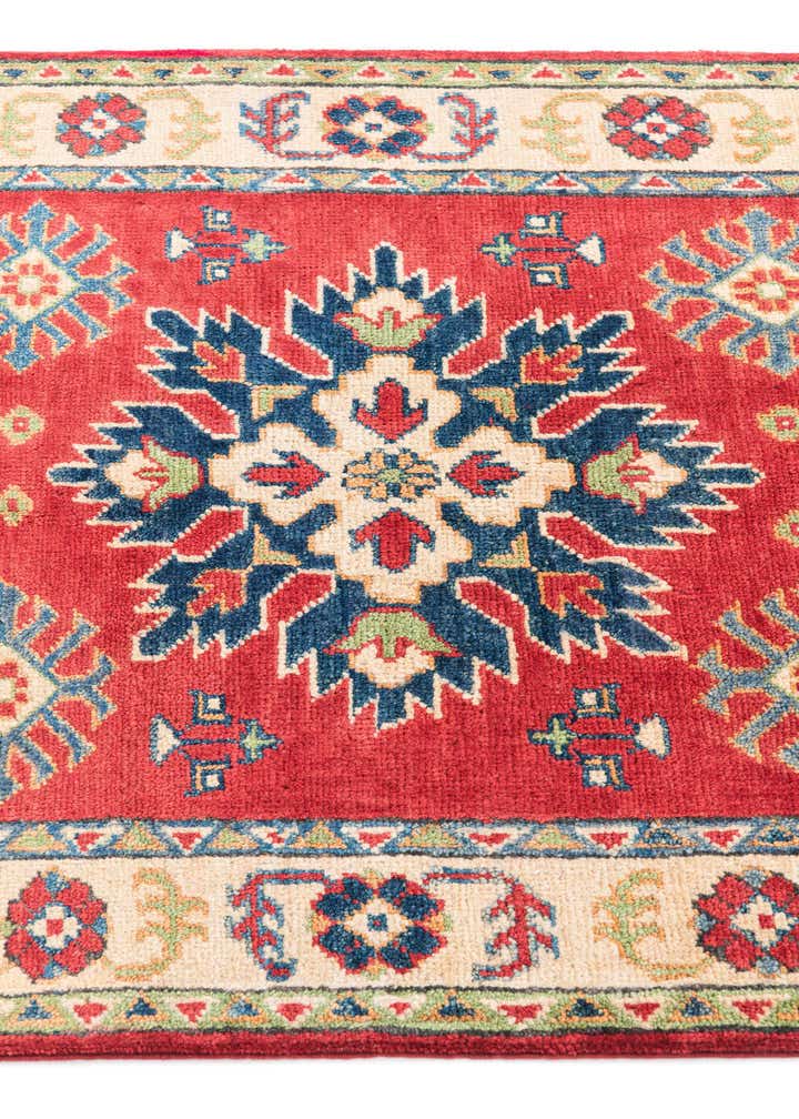 2' 7 x 4' 4 Hand Knotted Kazak Rug