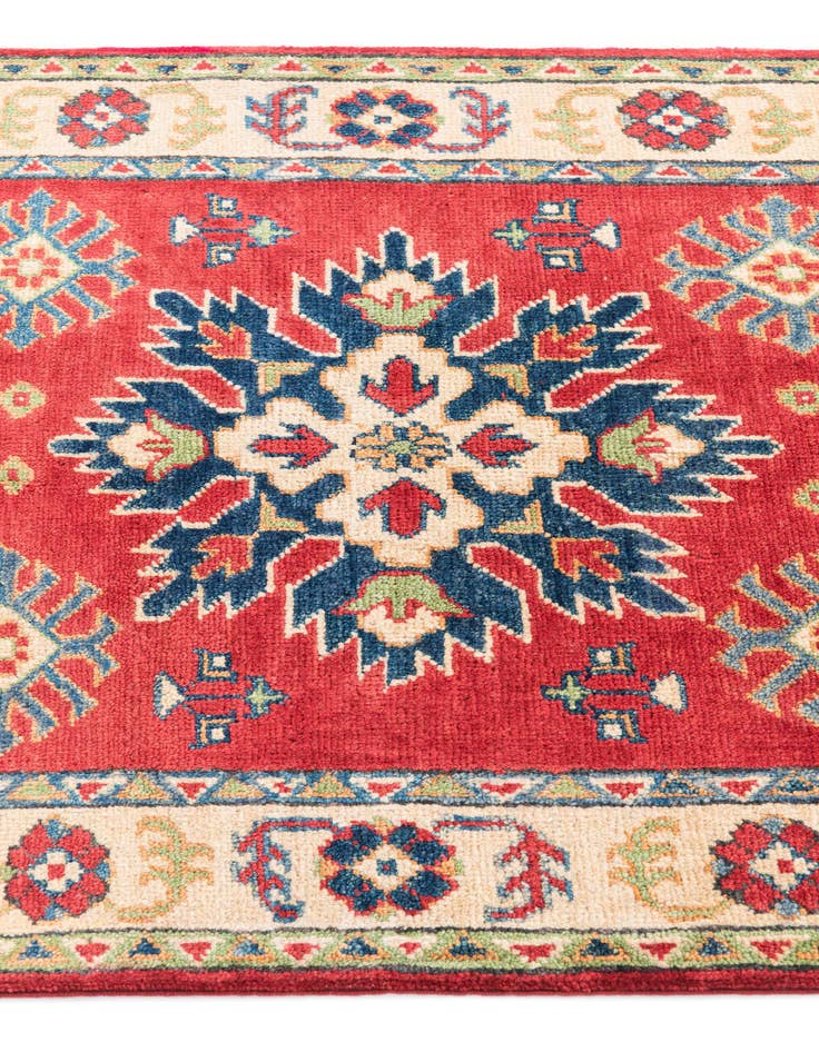 Detail image of 2' 7 x 4' 4  Hand Knotted Kazak Rug