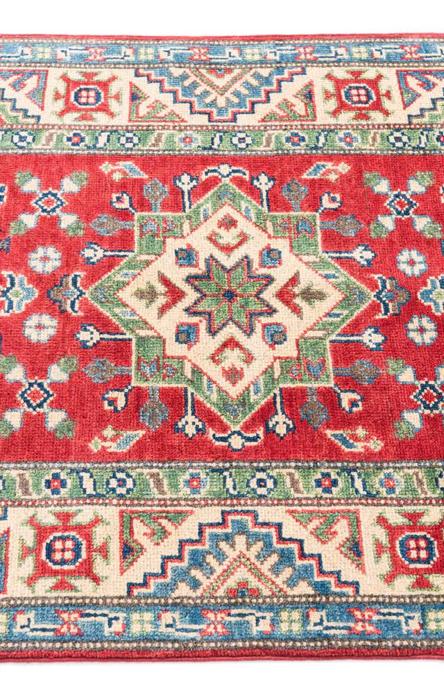 2' 8 x 4' Hand Knotted Kazak Rug