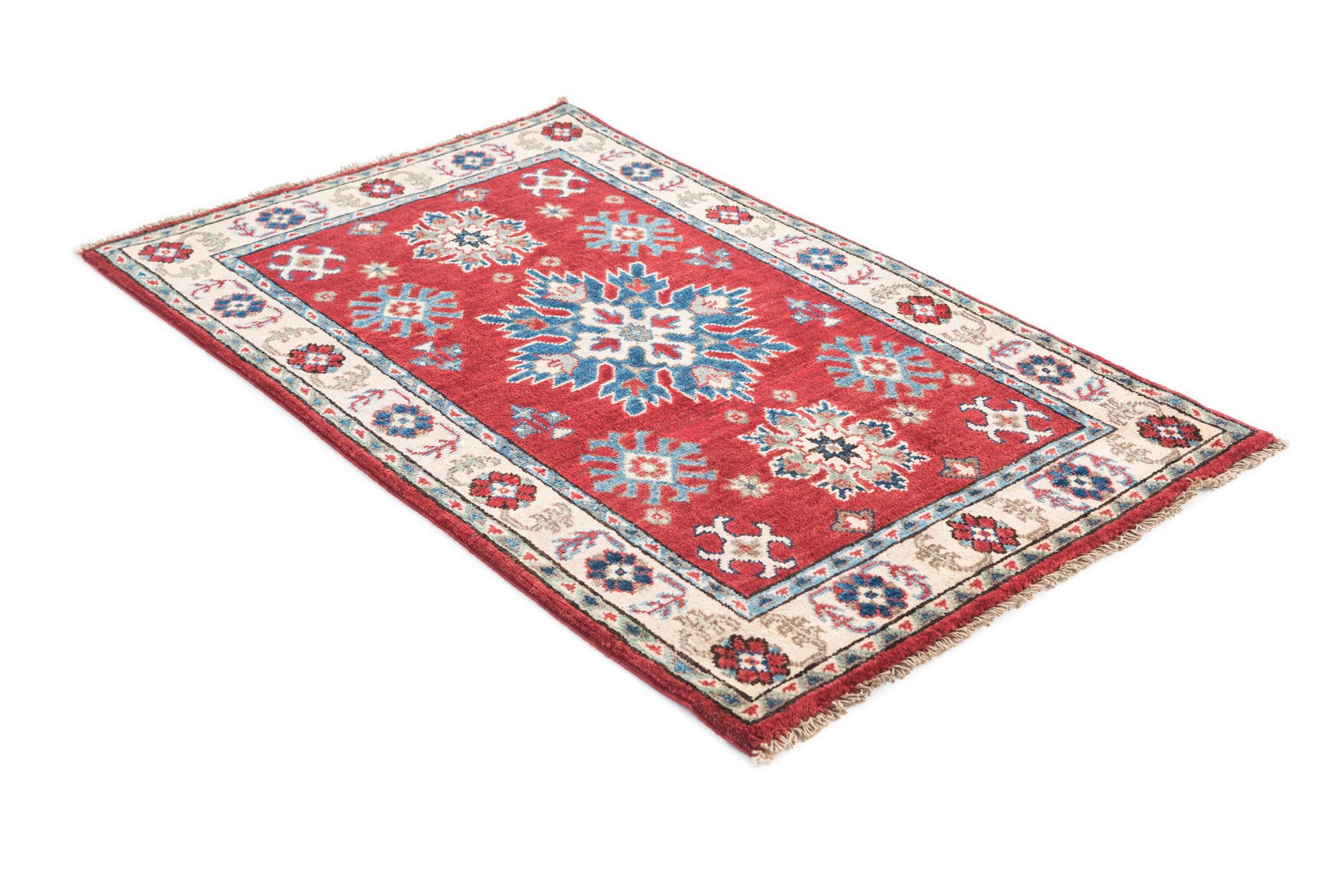 2' 8 x 4' 5 Hand Knotted Kazak Rug