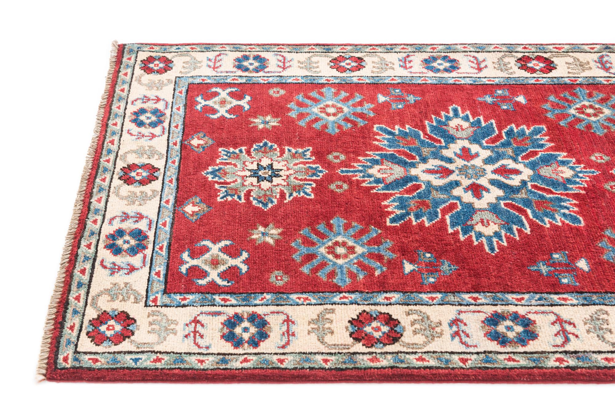 2' 8 x 4' 5 Hand Knotted Kazak Rug