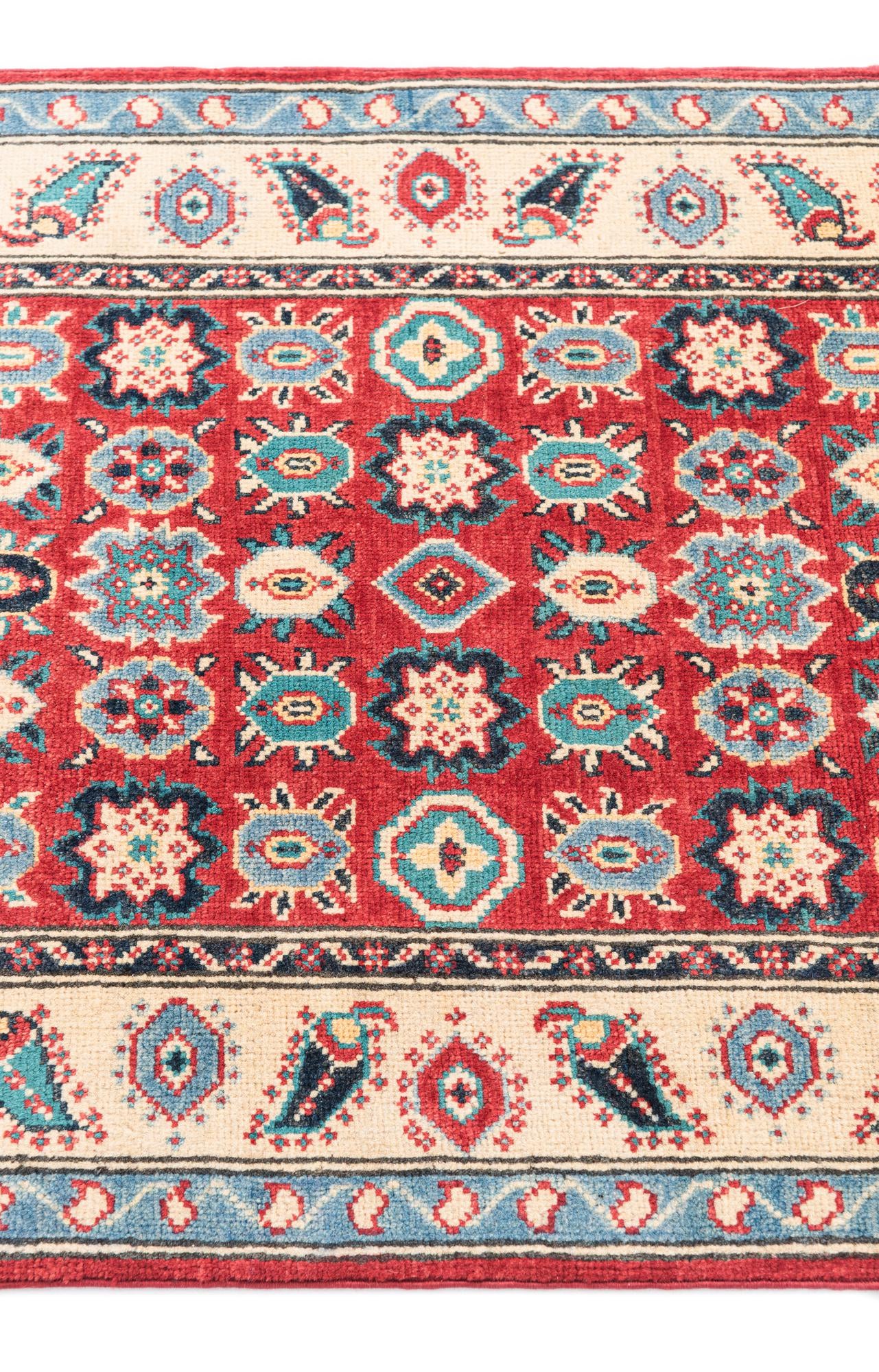 2' 8 x 4' 1 Hand Knotted Kazak Rug