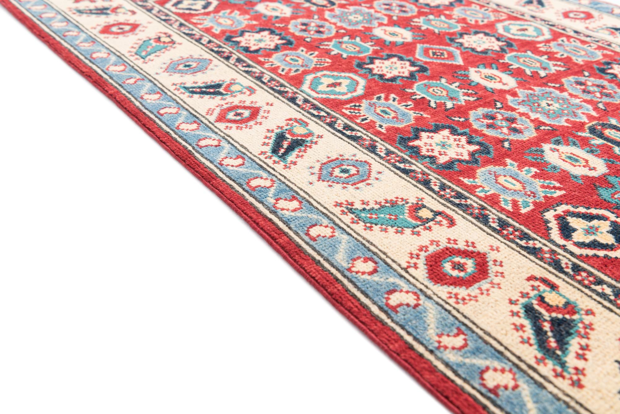 2' 8 x 4' 1 Hand Knotted Kazak Rug