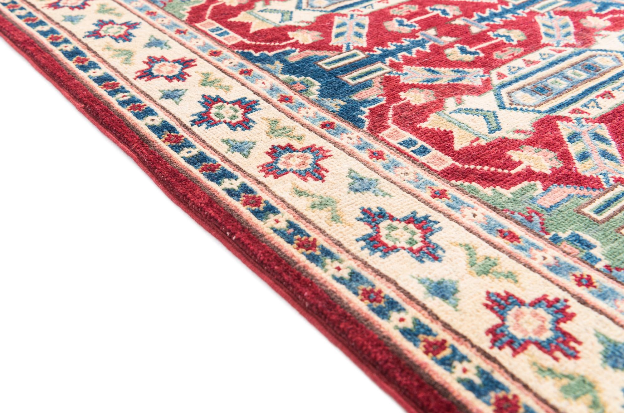 2' 8 x 4' 3 Hand Knotted Kazak Rug