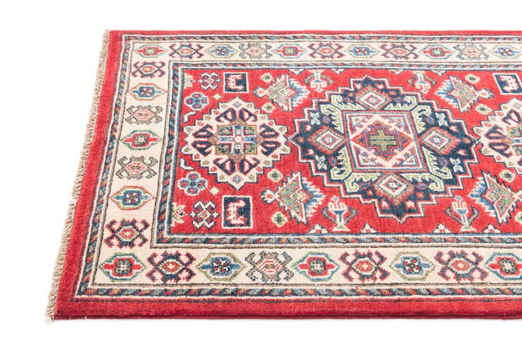 Detail image of 2' 7 x 4' 3 Hand Knotted Kazak Rug