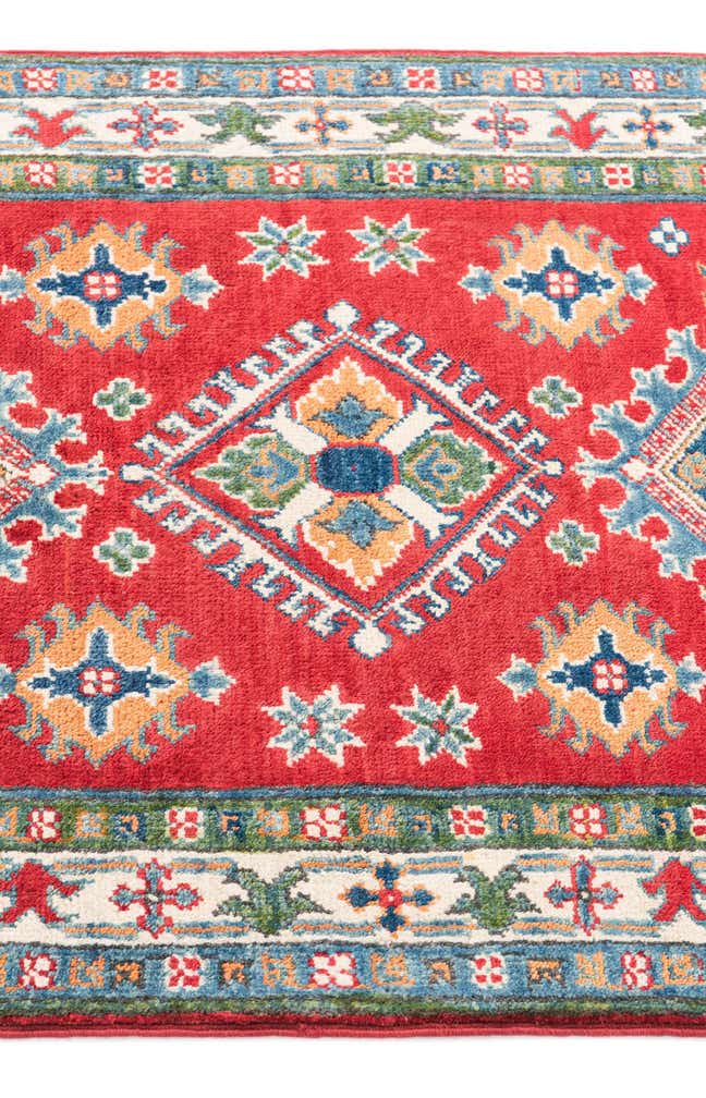 2' 8 x 4' Hand Knotted Kazak Rug