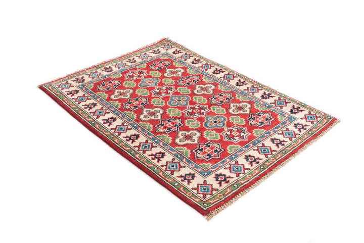 2' 10 x 4' Hand Knotted Kazak Rug