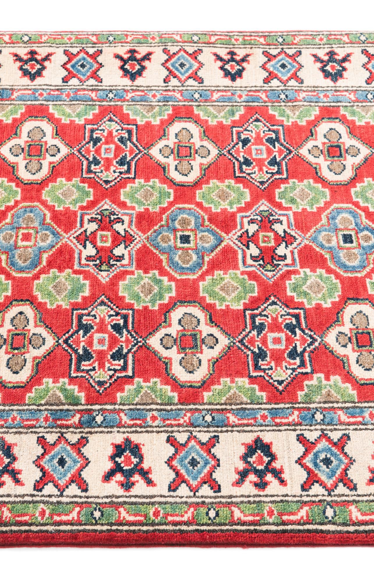 2' 10 x 4' Hand Knotted Kazak Rug