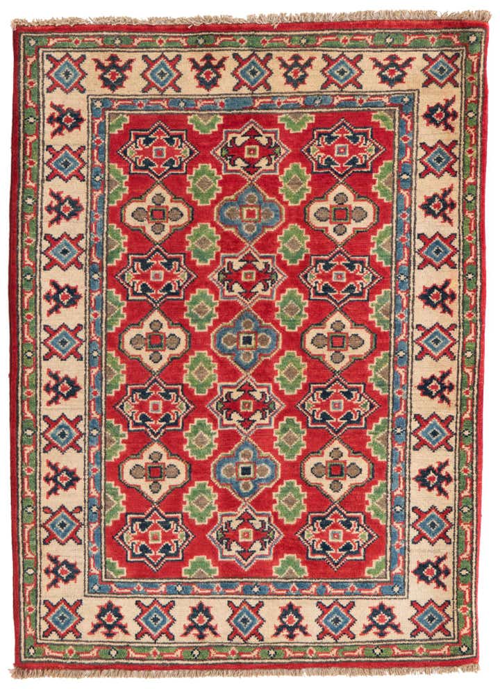 2' 10 x 4' Hand Knotted Kazak Rug