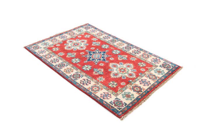 2' 9 x 4' 3 Hand Knotted Kazak Rug
