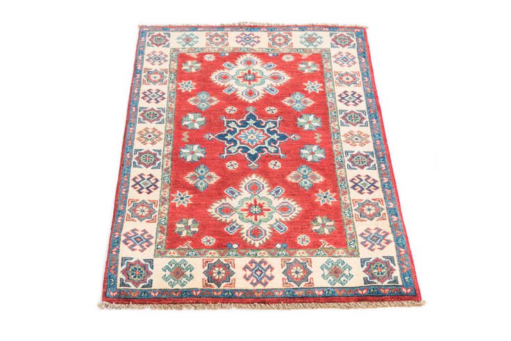 Detail image of 2' 9 x 4' 3 Hand Knotted Kazak Rug