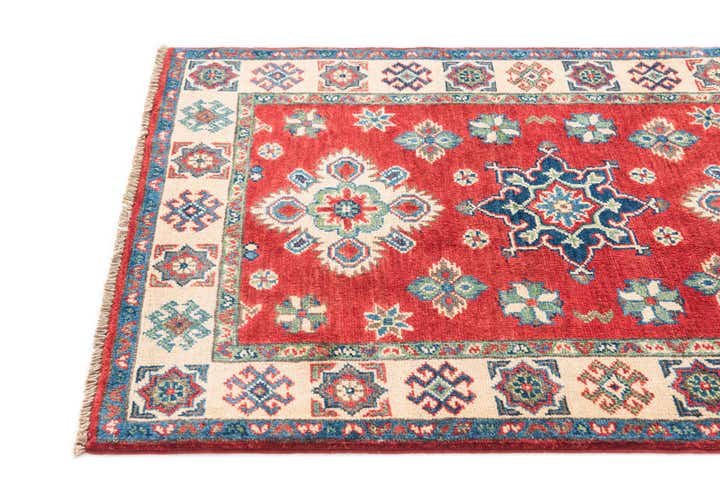 2' 9 x 4' 3 Hand Knotted Kazak Rug
