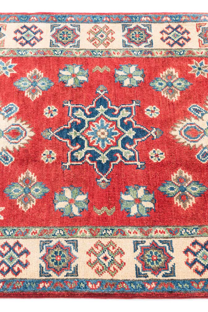 2' 9 x 4' 3 Hand Knotted Kazak Rug