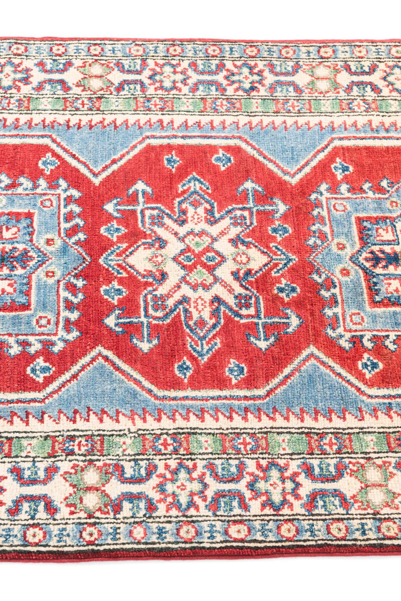 2' 8 x 4' 1 Hand Knotted Kazak Rug