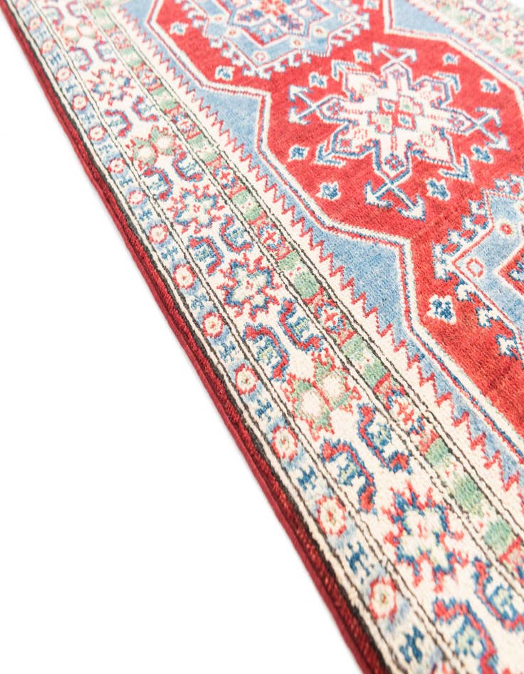 Detail image of 2' 8 x 4' 1  Hand Knotted Kazak Rug