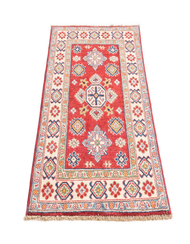 Detail image of 2' 7 x 4' 2  Hand Knotted Kazak Rug